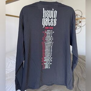 RARE Kevin Gates Tour Shirt Luca Brasi 3 x Champion 2018 Tour Long Sleeve Size L